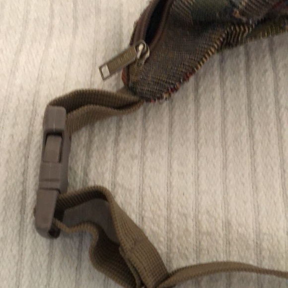 Fall VTG Y2k boho Pioneer tapestry express Fanny waist hip bag - Picture 13 of 15